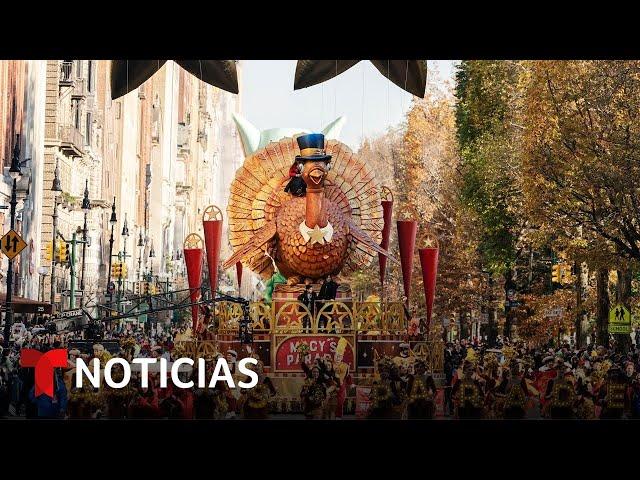 Mire los preparativos para el desfile del Día de Acción de Gracias de Macy’s