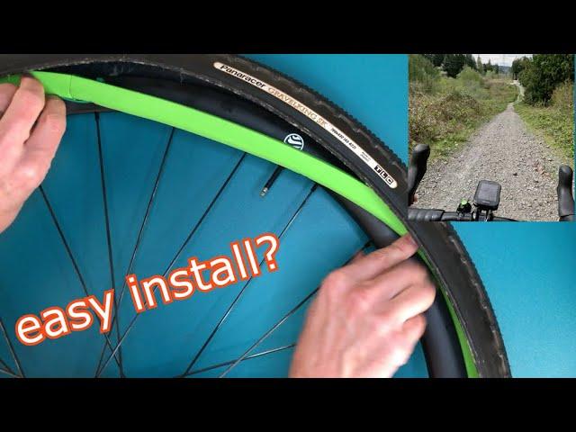 Installing Vittoria AirLiner Gravel tire liners and early review