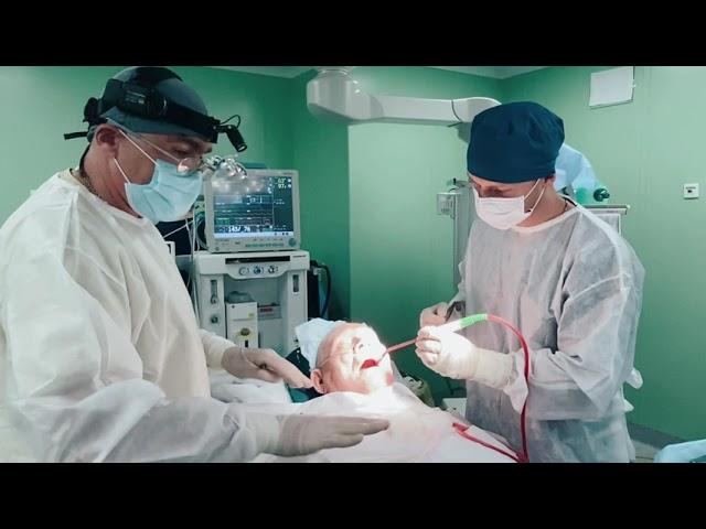 Операция по удалению импланта, удалению корней зубов и пластике слизистой. Профессор Орлов Андрей