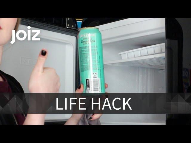 So kühlst du deine Getränke in einer Minute! - LIFE HACK