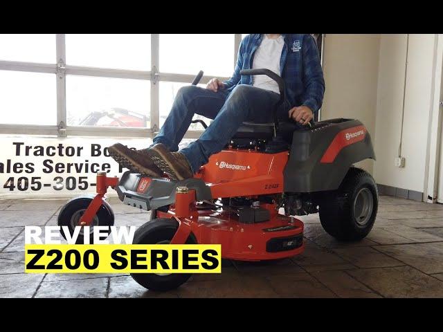 REVIEW | Husqvarna Z200 Series - Zero Turn Mowers (( Z254F Z248F Z242F )) Affordable Mower