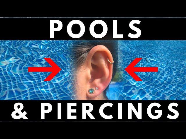 Pools and Piercings | Can You Go Into a Pool with a New Piercings?