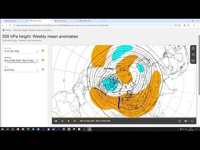 ECMWF 42 Day Forecast: Very Dry March - Wetter April???