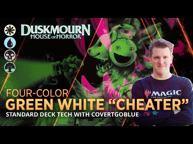 Green White "Cheater" | Standard Deck Tech with CovertGoBlue | MTG Arena