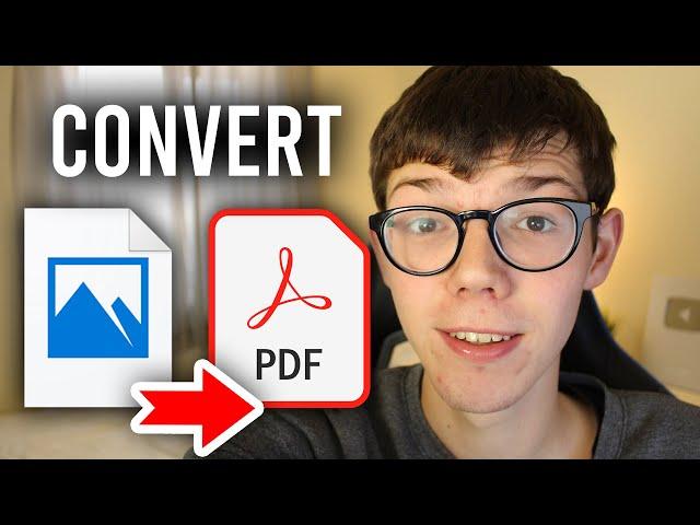 How To Convert Image To PDF File | Convert Photo To PDF