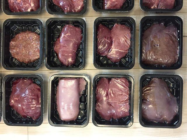 Mondini CV VG skin packaging of meat and variety