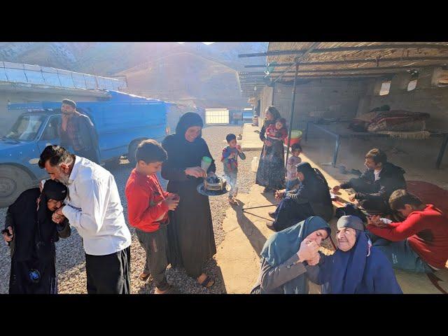 Grandmother's farewell to Ehsan  and family members on the Peren Canal @peren466