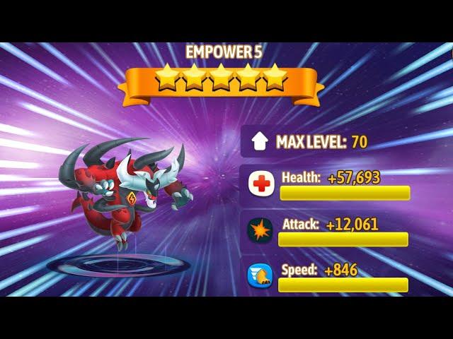 NÂNG CẤP HAVOC EVADER 5  LV 70 | DRAGON CITY