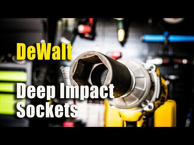 DeWalt Impact Deep Socket Set - 1/2-inch Metric DWMT19242