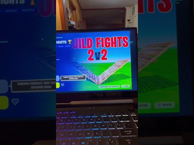 2v2 Build Fights  Map Code 1876-8269-9121