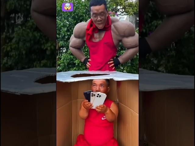 a small boy gives best 🪄in small box #shorts