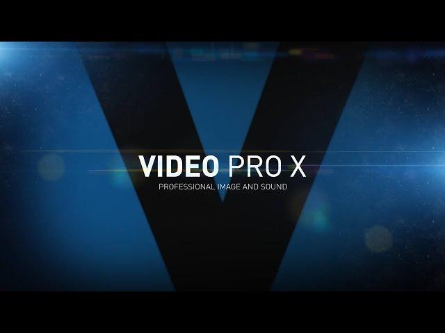 MAGIX Video Pro X – High Performance Video Editing (INT)