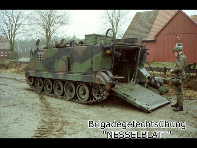 Brigadegefechtsübung "Nesselblatt", 6. Panzergrenadierdivision, Panzerbrigade 18 "Holstein". Teil 1