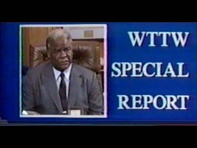 11/25/1987 WTTW Chicago. The death of Mayor Harold Washington