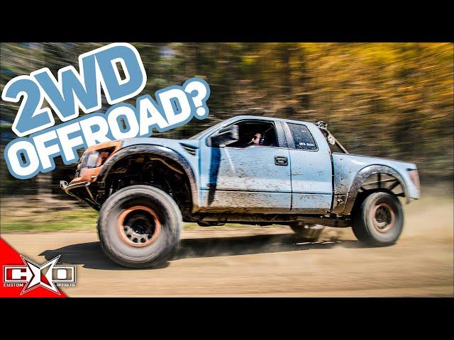 Can You Off Road a 2wd Truck?!