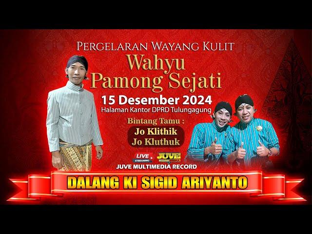  LIVE WAYANG KULIT KI SIGID ARIYANTO - FEAT JO KLTIHIK & JO KLUTHUK - 16 DESEMBER 2024