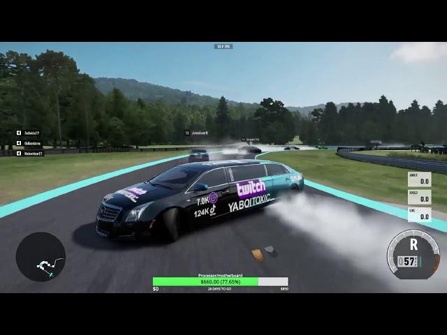 Insane REACTION to REVERSE DRIFTING a RWD Limo