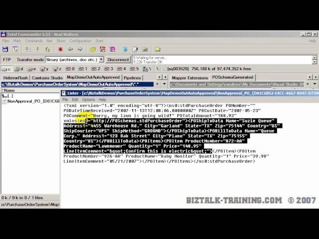 BizTalk 2006/R2 - 08-02 Deploying and Testing First Orchestration