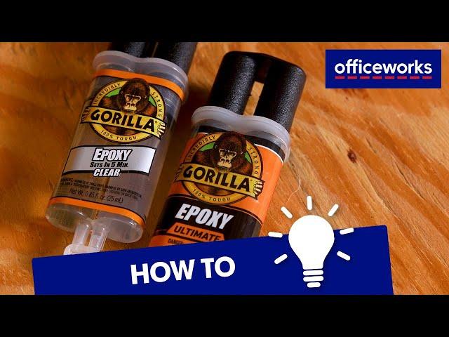 How to Use Gorilla Epoxy