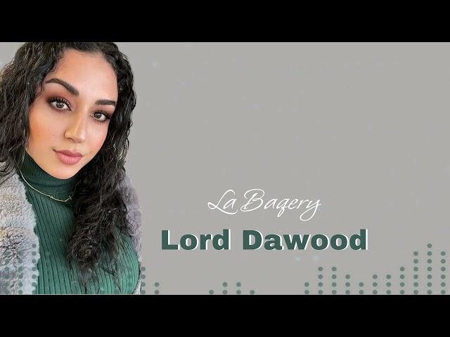 Lord Dawood -La Baqery ( cover ) the original song for Vivian Mosheh