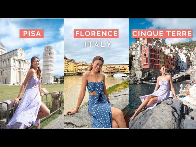 ITALY! Daytrip in Florence, Pisa & Cinque Terre | Arianne Bautista