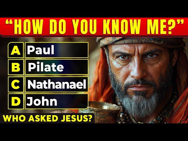 Who Asked Jesus 25 Bible Questions to Test Your Knowledge