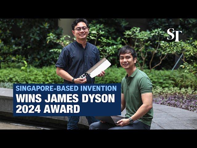 Singapore-based inventors win James Dyson 2024 award for sustainability