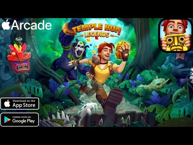 Temple Run: Legends Gameplay Walkthrough (Apple Arcade) #iosgameplay #rhodegamer