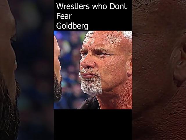 Everyone Fears Goldberg but.. Some Dont  #shorts #virualshorts #goldberg