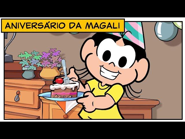 Maratona de aniversário: episódios da Magali  | Turma da Mônica