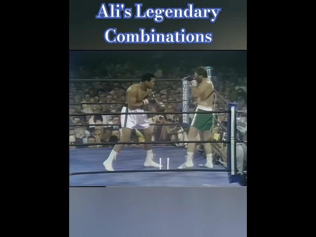 Muhammad Ali - Combination Punching #boxing