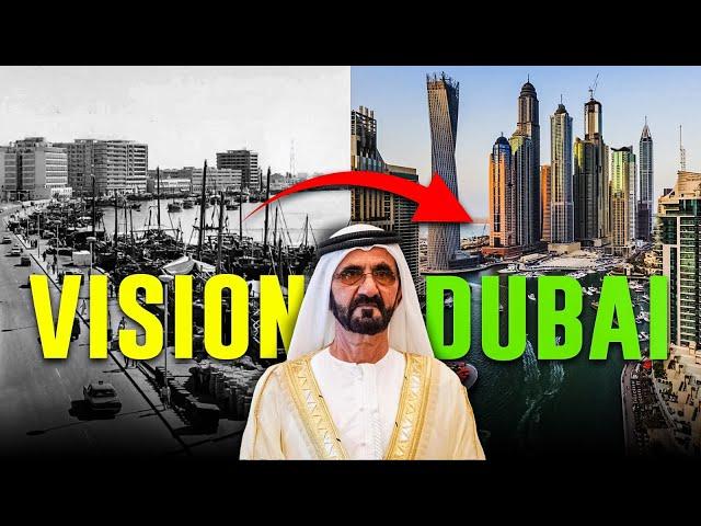 Dubai City BEFORE and NOW