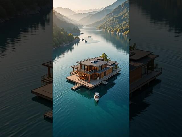 Luxury Floating Boathouse Tour  | Ultimate Waterfront Living!