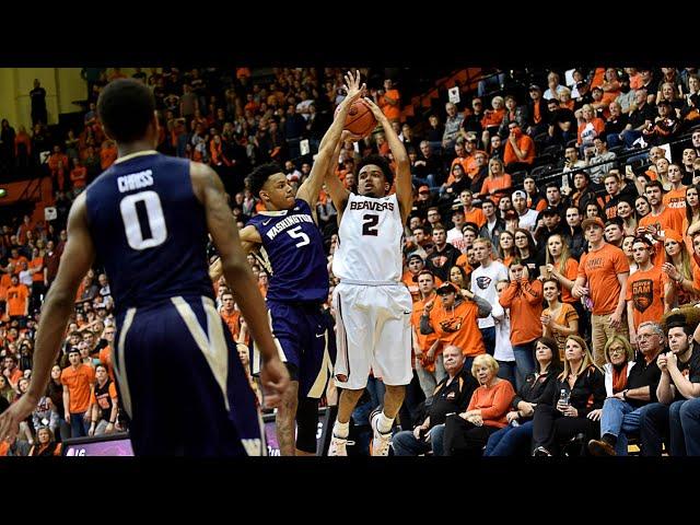 Oregon State's Thompson Jr. hits game-winning three