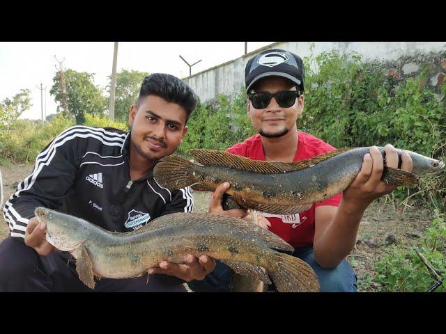 Aamir Khan and Angler Azam Caught Snakehead Fish Murrel Fish on frog lure #Trending #Youtube#fishing