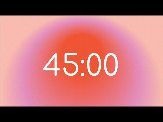 Red Aura 45 Minute Timer