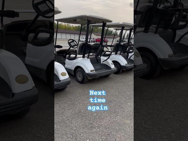 Golf carts #golf #golfcarts #golftime