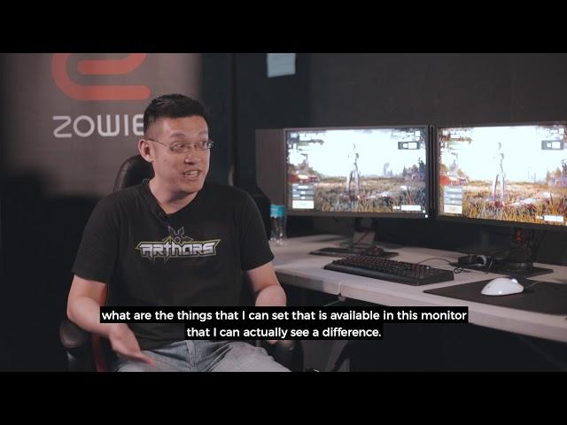 Streamer Arthars from Singapore Shared His PUBG Experience with ZOWIE XL Monitor