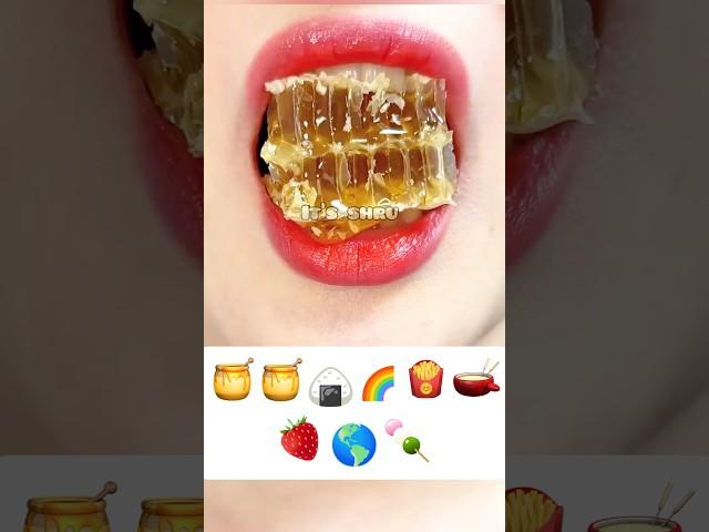 Asmr emojifood | @DangbeeEATING. |sub#shortvideo #asmr #반바지 #youtube #eating #food #ytshorts