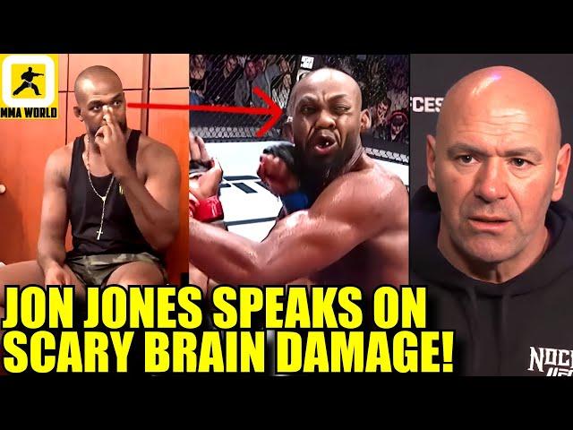 EX Heavyweight UFC Champion says he has BRAIN DAMAGE,Jon Jones wants fighters to protect their brain