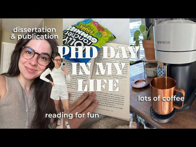 GRAD SCHOOL VLOG: treating my PhD like a 9-5 job 