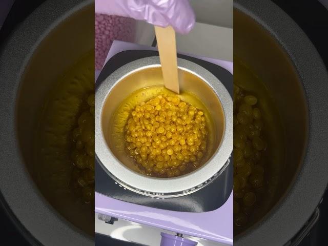 @luminous_esthetics Melts Sexy Smooth Golden Allure Hard Wax – Satisfying Wax Prep!
