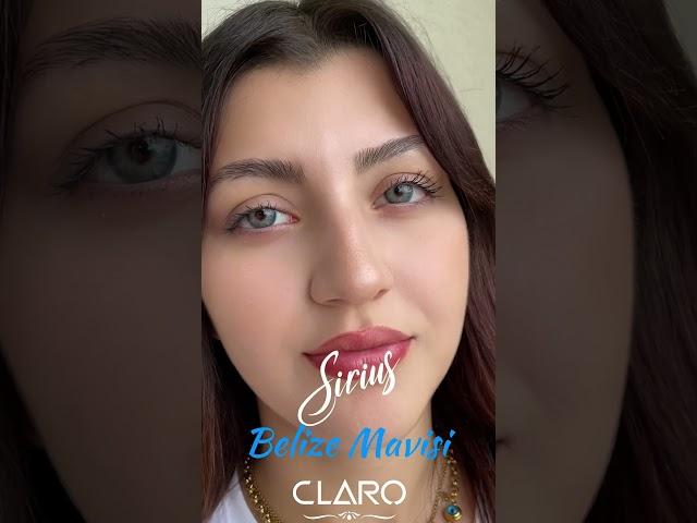 Claro Sirius️#lens #renklilens #clarolens #beauty #makeup #lens #lashes #renklilens