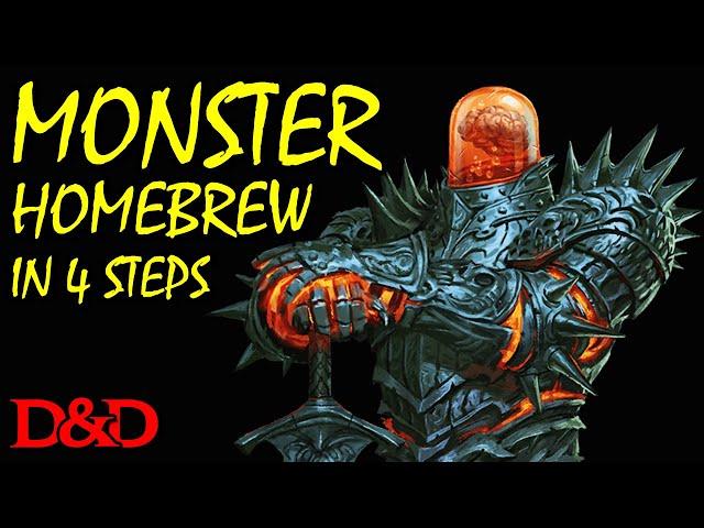 How to Make a Monster | D&D Monster Creation 101