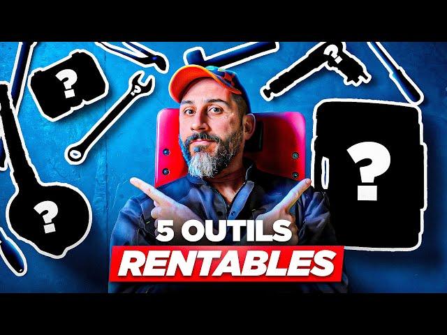 MES 5 OUTILS LES PLUS RENTABLES  