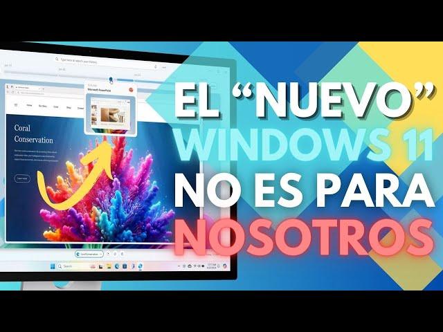 Llega la MAYOR ACTUALIZACIÓN de Windows 11 en 2024... y NO será compatible con tu PC!!!