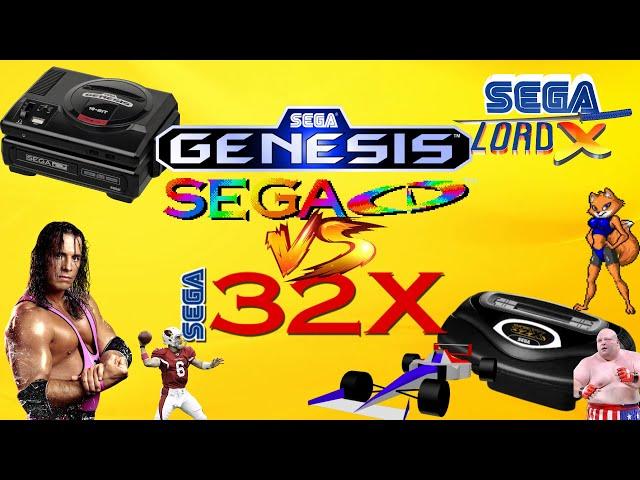 The Sega Genesis & Sega CD vs The Sega 32X - The Complete Series