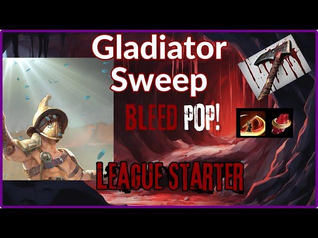 3.25 Gladiator Sweep - League Start - SSF able - Day 2 Void stones Melee is Defiantly King