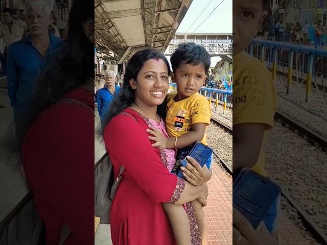 Tom  Jerry (Rithvi & Family)  Waiting for Vande Bharat Express