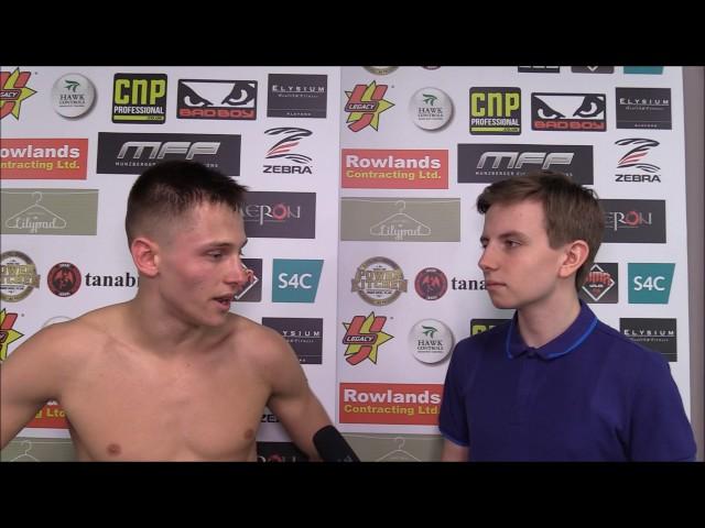 Callum Bell Aeron MMA FC 1 Post Fight Interview